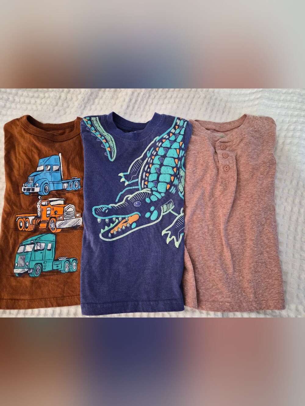 3 Boys Graphic Tees, Size 3T